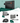 Ecoflow PowerOcean 6 KW Hybridwechelrichter und 5 kWh Speicher mit 14 Stück AIKO 460 Watt Fullblack