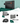 Ecoflow PowerOcean 8 KW Hybridwechelrichter und 5 kWh Speicher mit 18 Stück AIKO 460 Watt Fullblack