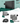 Ecoflow Ocean 2 8 KW Hybridwechelrichter und 10 kWh Speicher mit 16 Stück AIKO 485 Watt Fullblack