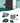 Ecoflow PowerOcean 8 KW Hybridwechelrichter und 5 kWh Speicher mit 17 Stück Trina Vertex S+ 465 Watt Blackframe